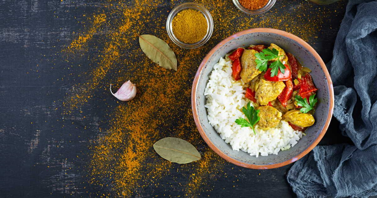 Un curry de dinde léger à partir de vos restes de Noël