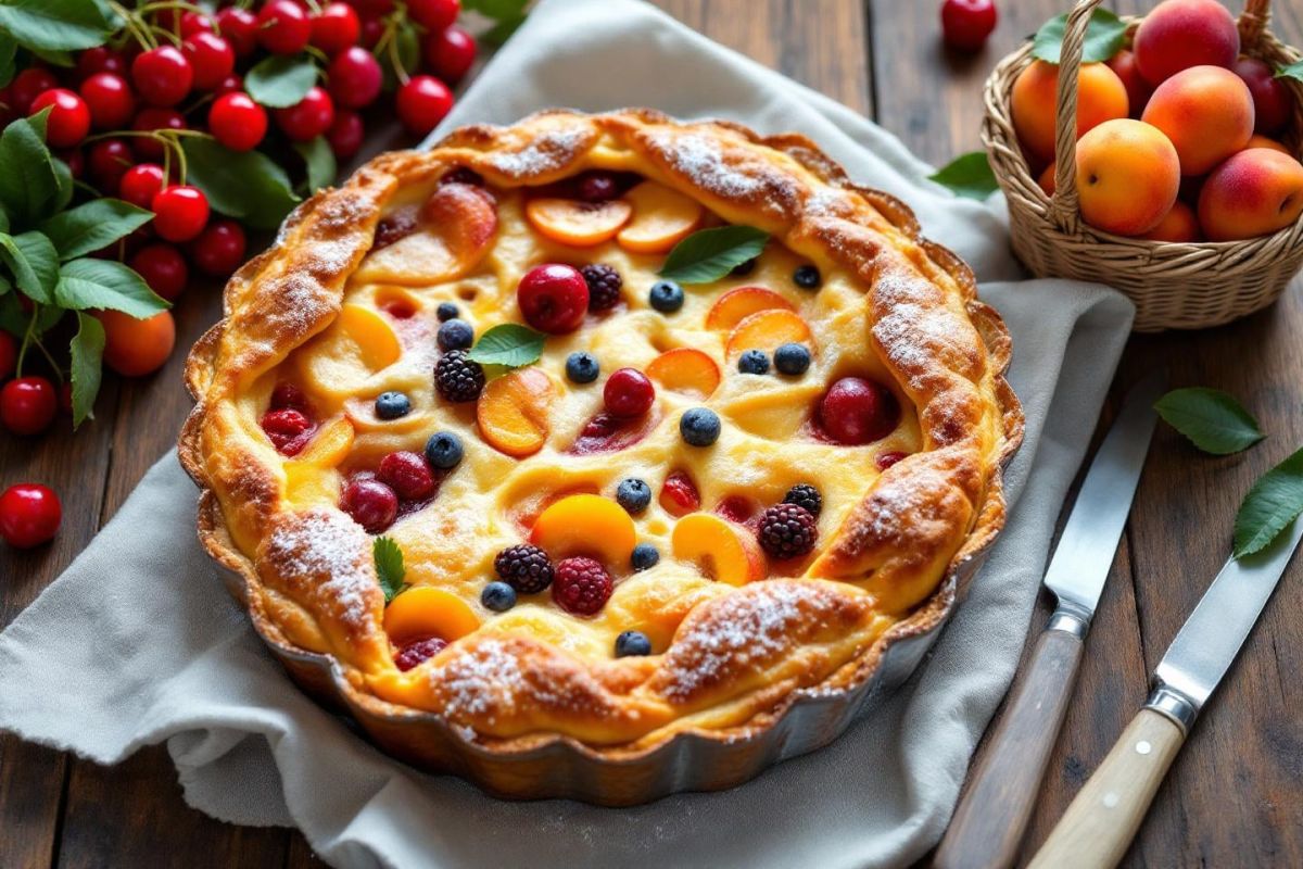 Clafoutis aux fruits de saison : la douceur estivale à partager