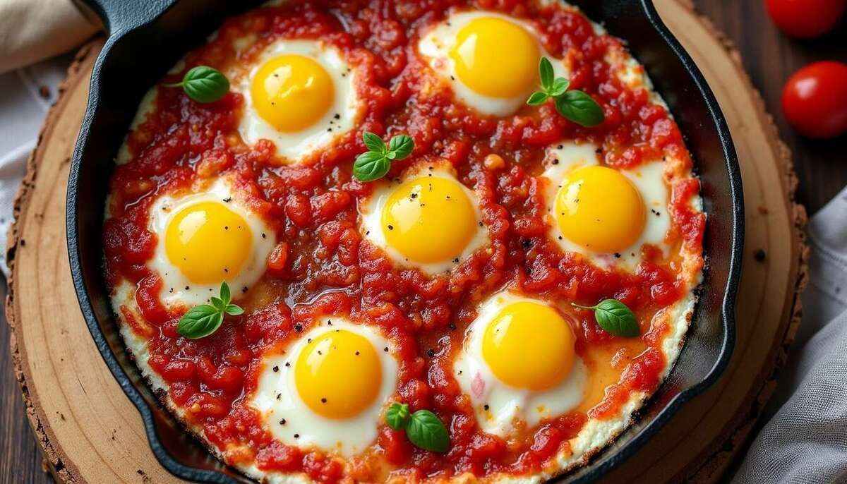 Un délice rapide : œuf, tomate et fromage pour vos soirées pressées