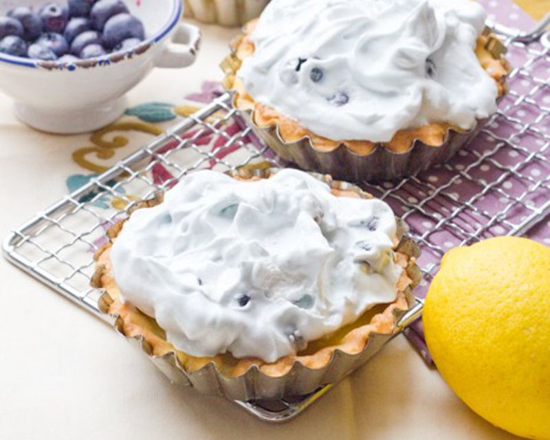 Tartelettes au citron et myrtilles : une expérience gustative unique