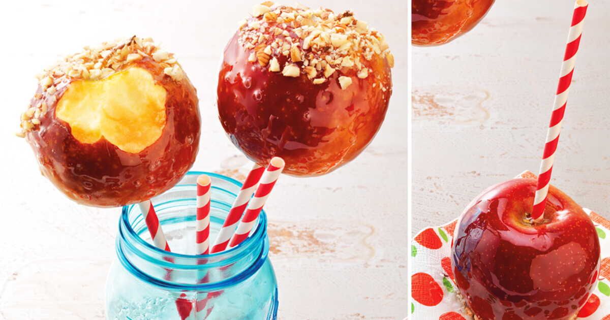 Les pommes d’amour aux noisettes : une douceur irrésistible à redécouvrir