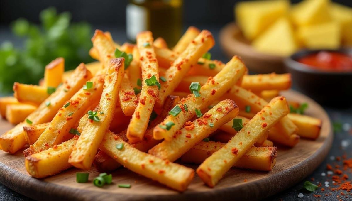 Préparez des frites maison croustillantes à l'airfryer : une recette incontournable