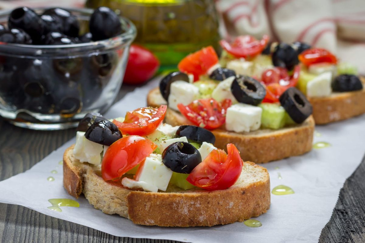 La salade greque à la provençale revisité par Laurent Mariotte