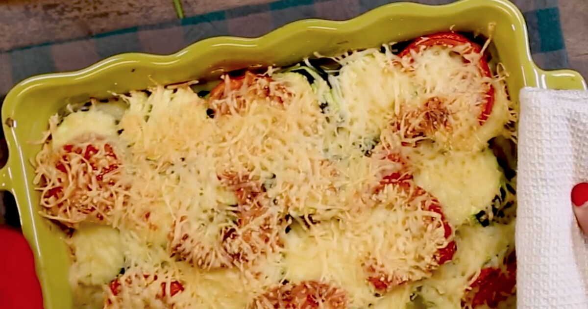 Un gratin de courgettes gourmand à savourer