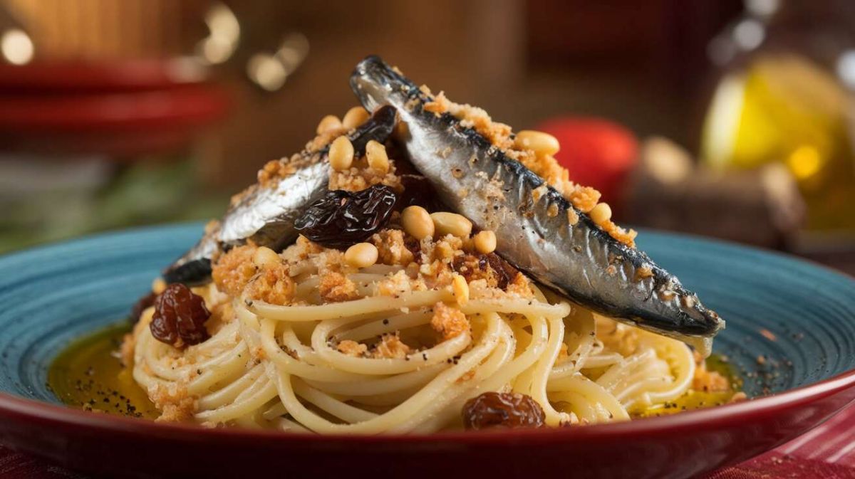 Une recette rapide et savoureuse de spaghettini siciliens aux sardines