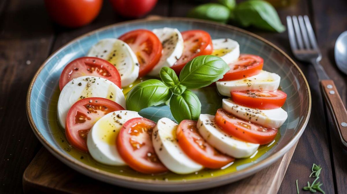 La salade caprese : un délice estival à réaliser chez soi