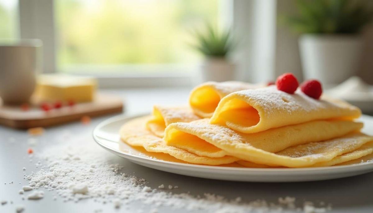 Gâteau de crêpes à la crème pâtissière : une gourmandise à savourer