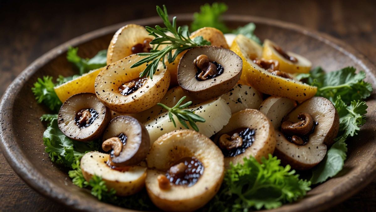 Salade de champignons de Paris crus : recette facile et savoureuse