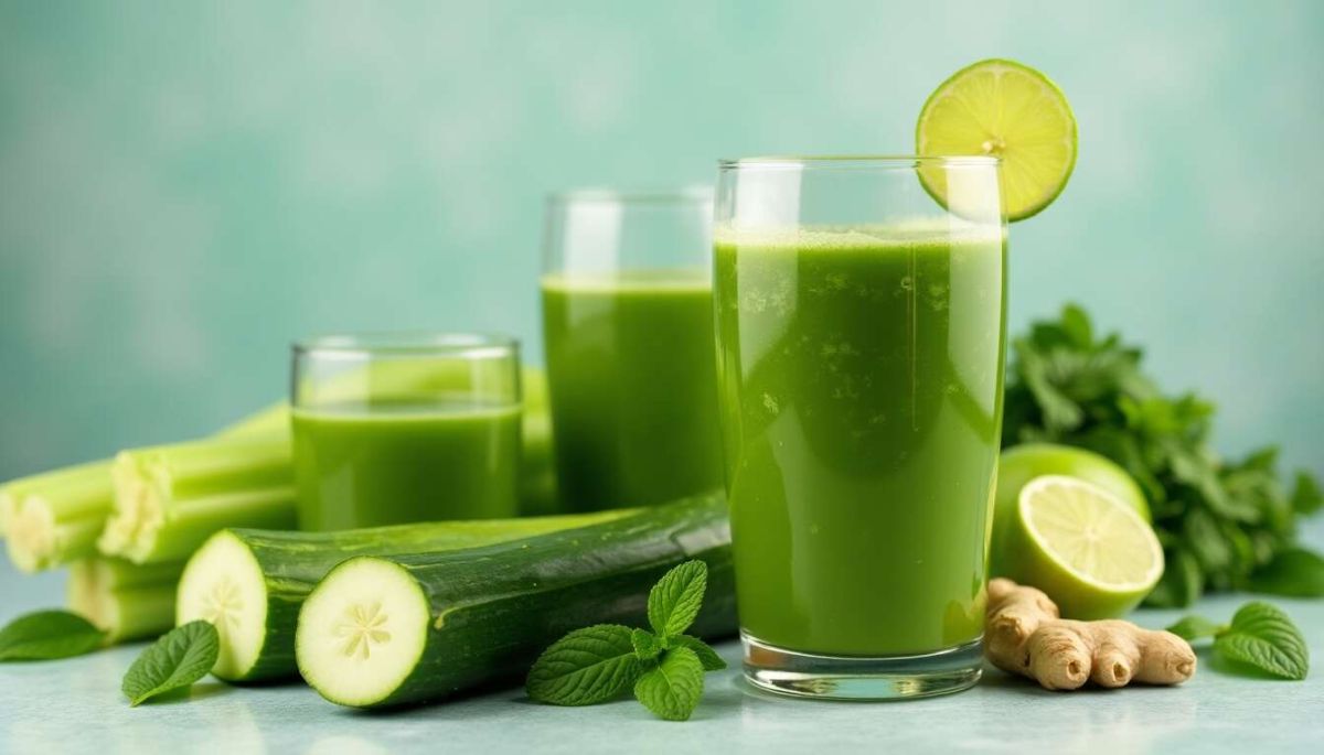 Découvrez le jus détox vert : une recette simple et ses bienfaits surprenants