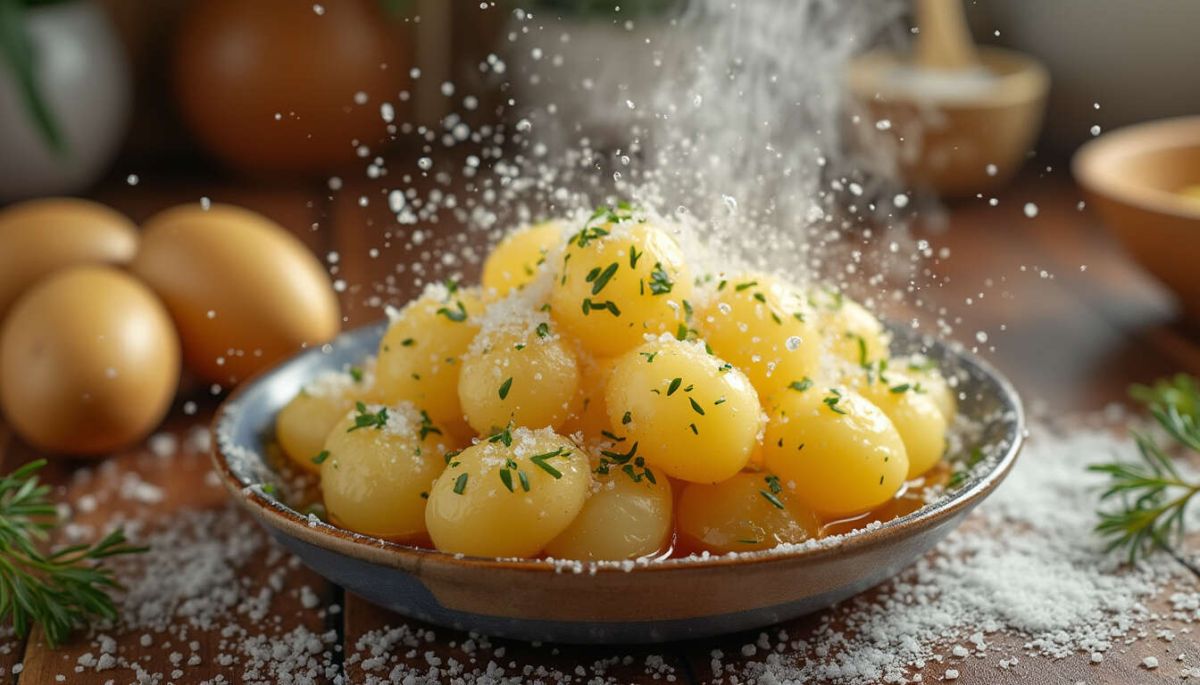 La simplicité des pommes de terre vapeur au Cookeo