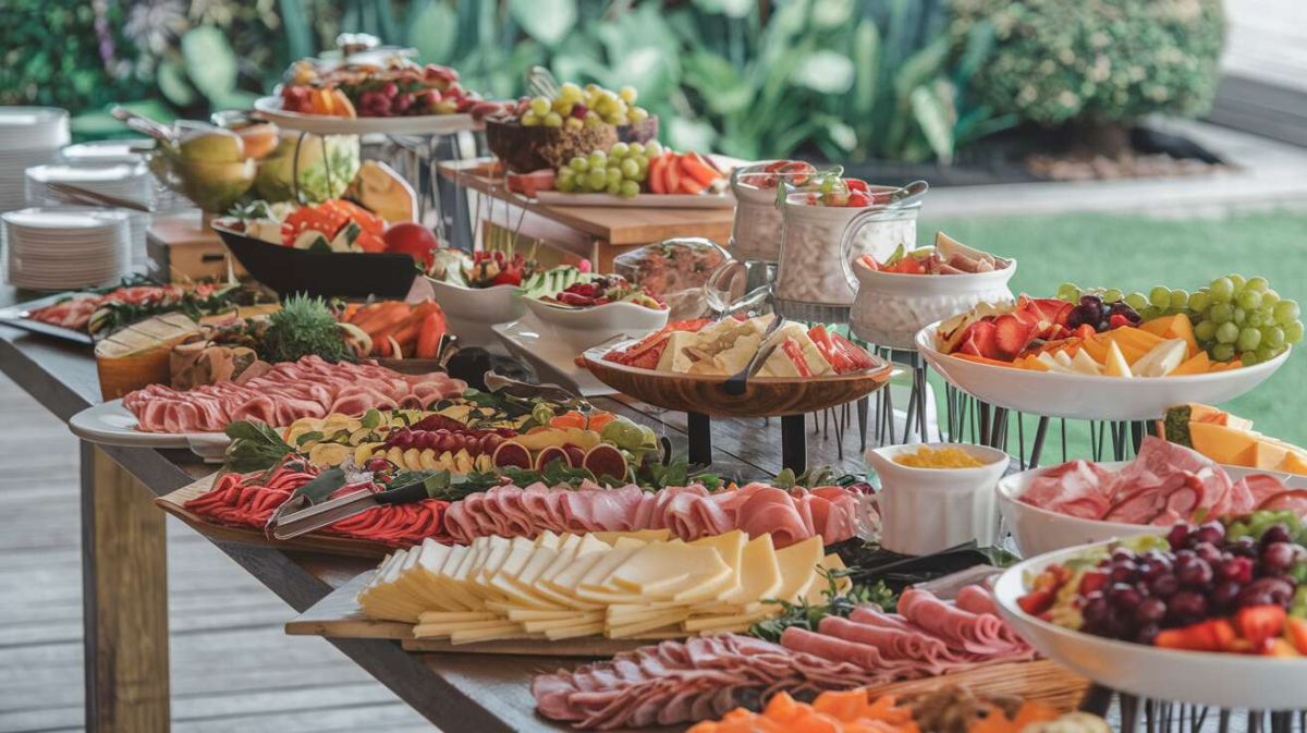 Conseils pour un buffet froid d'été facile et sans stress