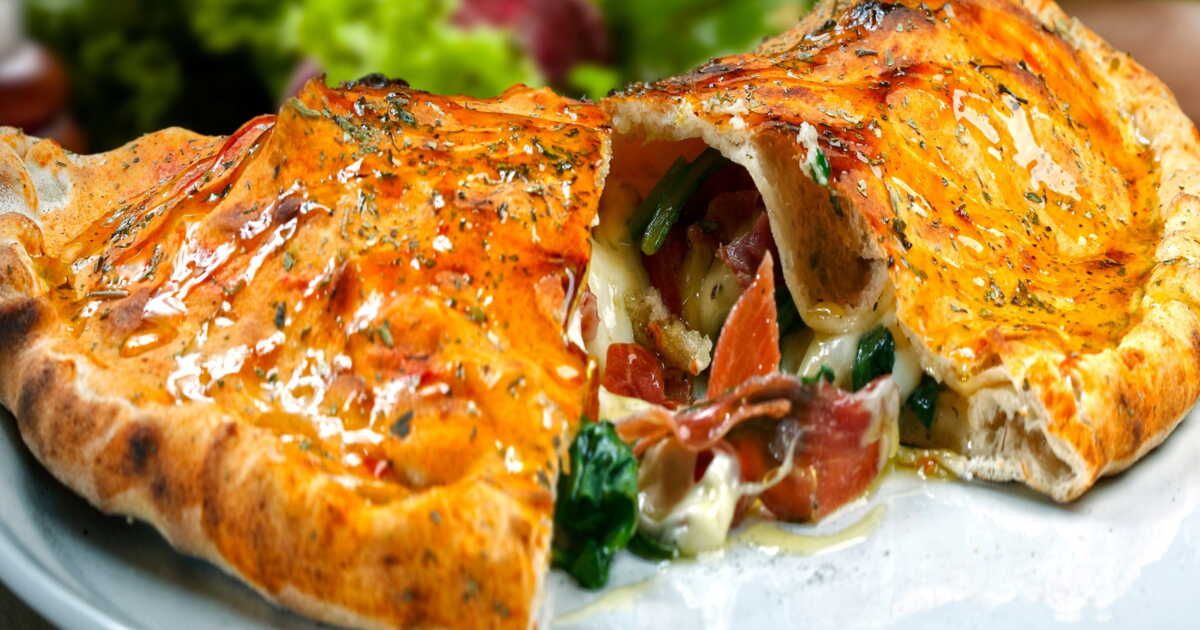 une calzone maison rapide pour régaler toute la famille