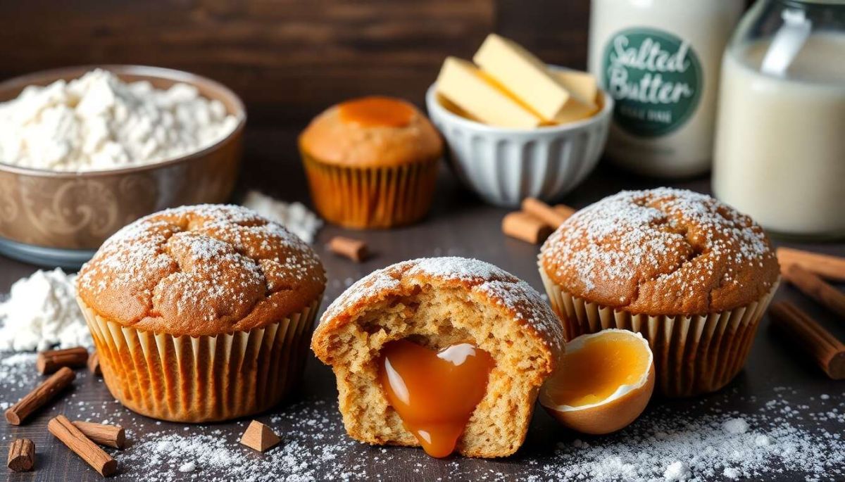 Des muffins au cœur caramel pour une douceur irrésistible