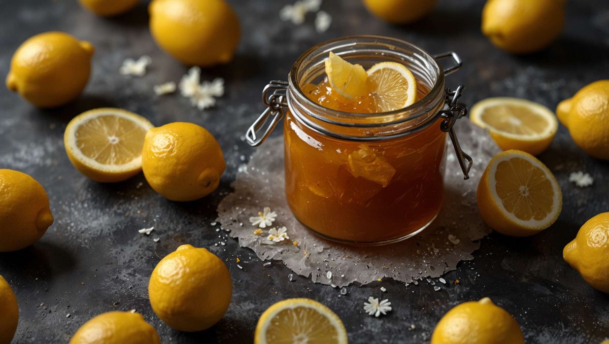 La douce saveur de la marmelade de citrons maison