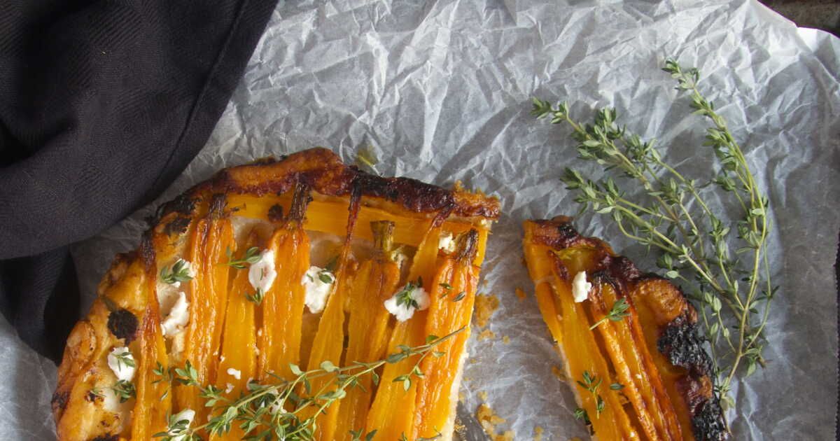 Tarte tatin de carottes au roquefort et jambon : un délice à ne pas rater