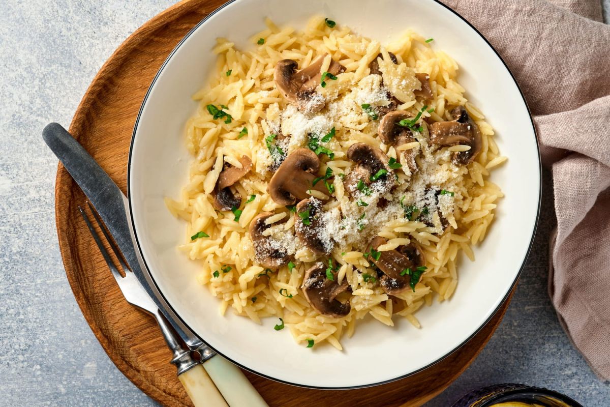 Un risotto revisité : découvrez la magie des pâtes