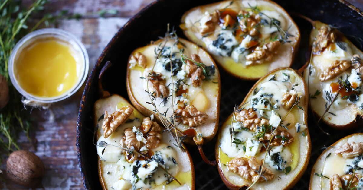 Poires au fromage : une entrée gourmande pour sublimer l'automne