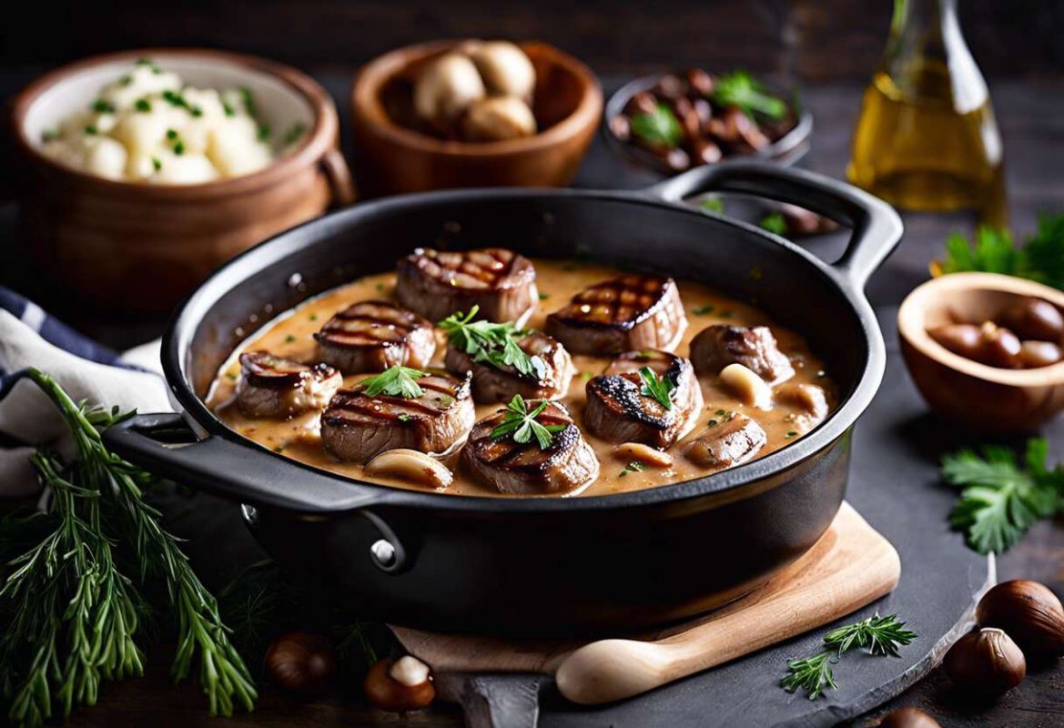 sublimez vos steaks avec une sauce aux champignons maison