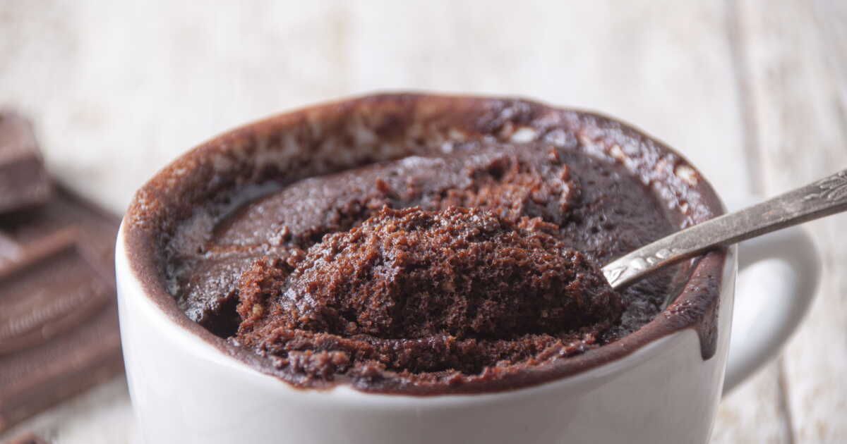 Un bowlcake au chocolat facile à réaliser en moins de 5 minutes