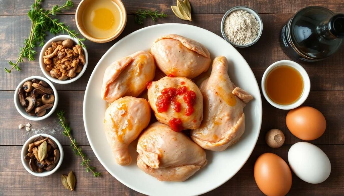 Dégustez un poulet chasseur traditionnel au goût de la campagne
