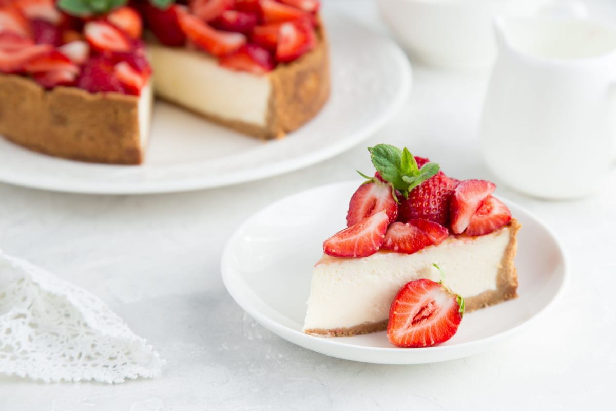 Redécouvrez le cheesecake new-yorkais avec la recette de Julie Andrieu