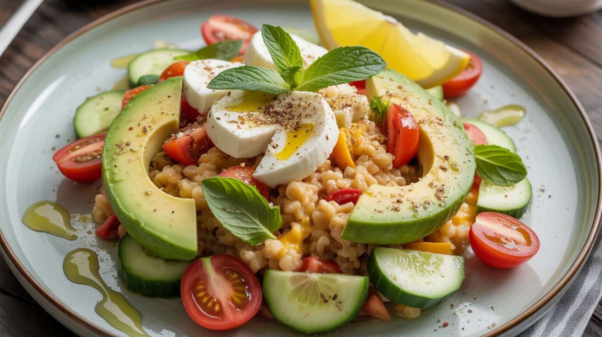 Découvrez la salade boulgour avocat chèvre frais : fraîcheur et simplicité à l'assiette