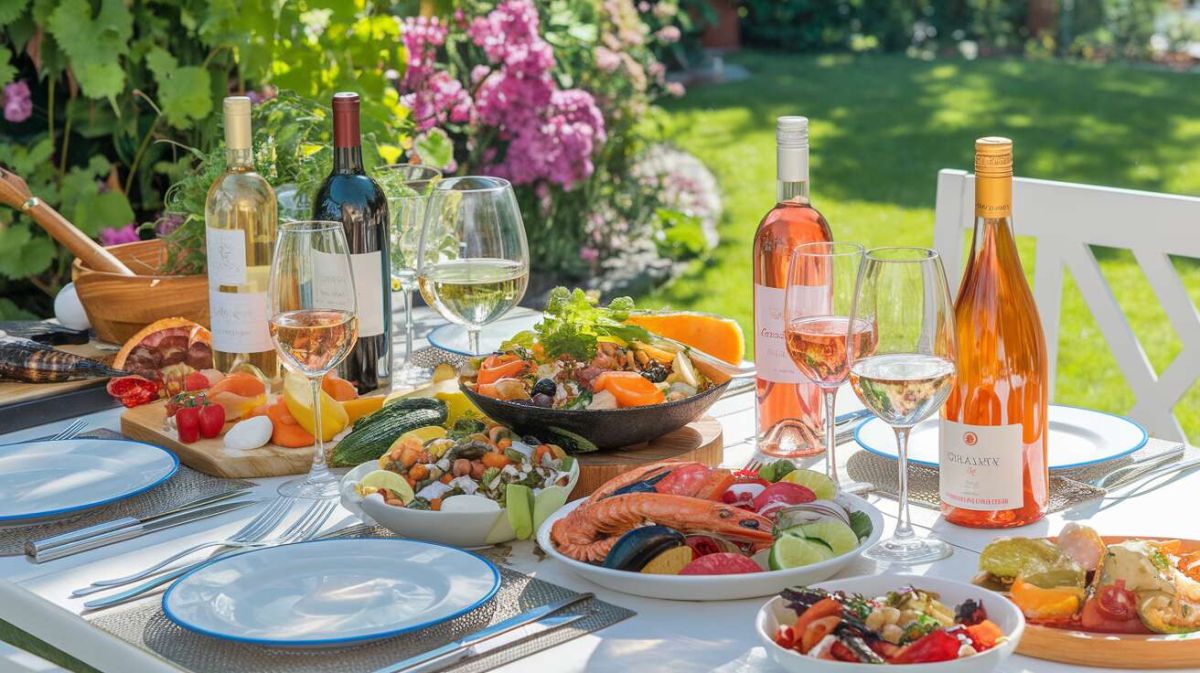 Les meilleurs accords mets et vins pour un été inoubliable