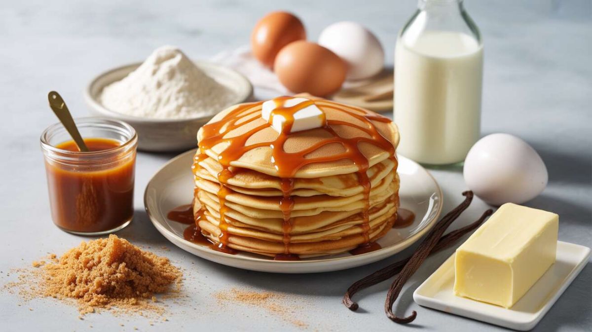 Explorez la douceur des crêpes légères au caramel beurre salé