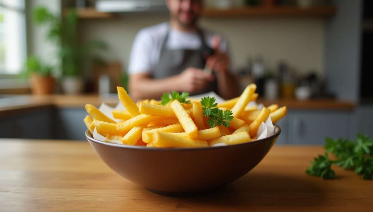 Les secrets des frites parfaites selon Cyril Lignac