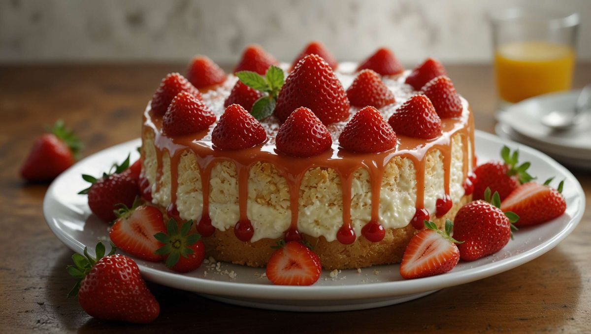 Redécouvrez la charlotte aux fraises à la crème : une douceur irrésistible