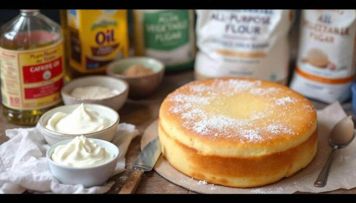 Un gâteau au yaourt moelleux en un clin d'œil