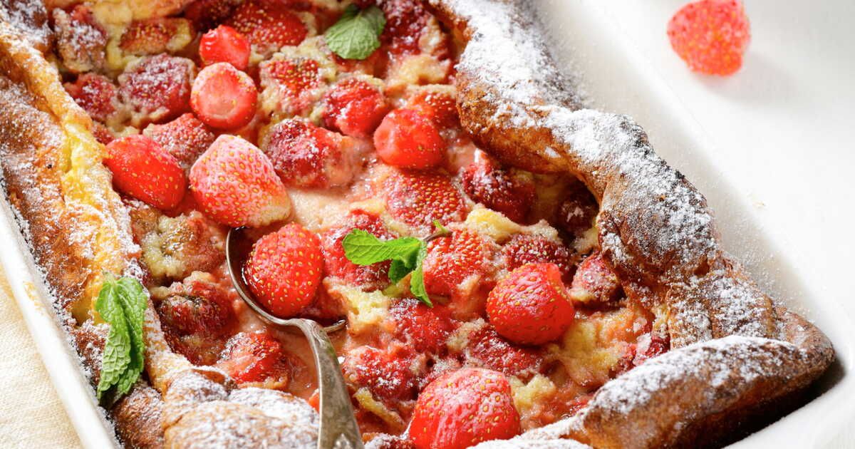 Une touche d’originalité : la recette du clafoutis aux fraises et basilic