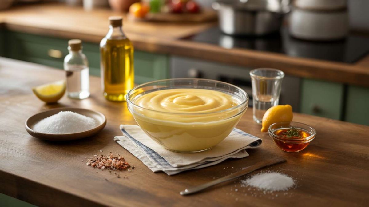 la mayonnaise parfaite en un clin d'œil : une recette sans faille