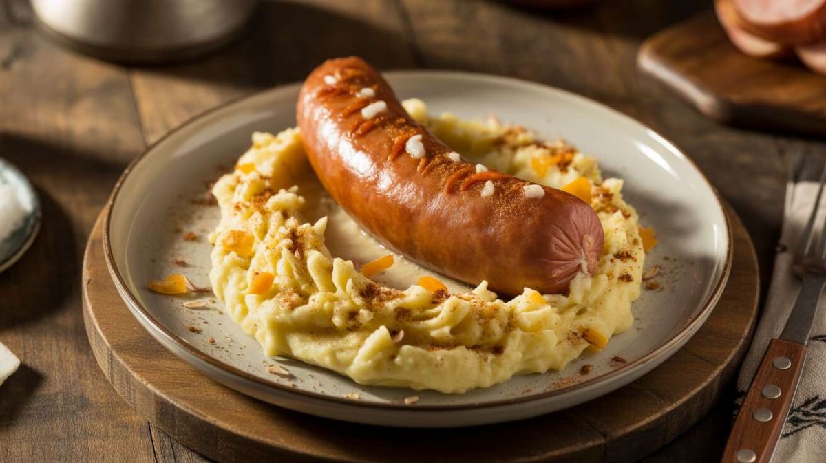 Saucisse purée maison : un plat réconfortant à savourer