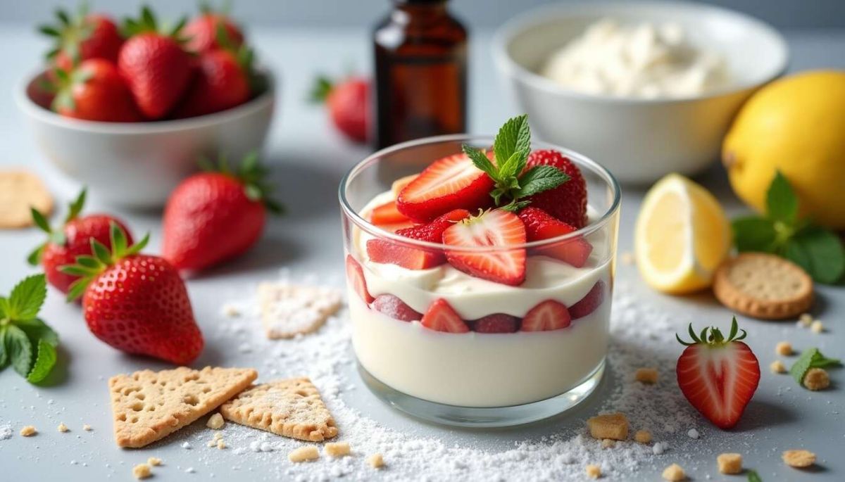 Un dessert léger et savoureux : la coupe aux fraises et mascarpone