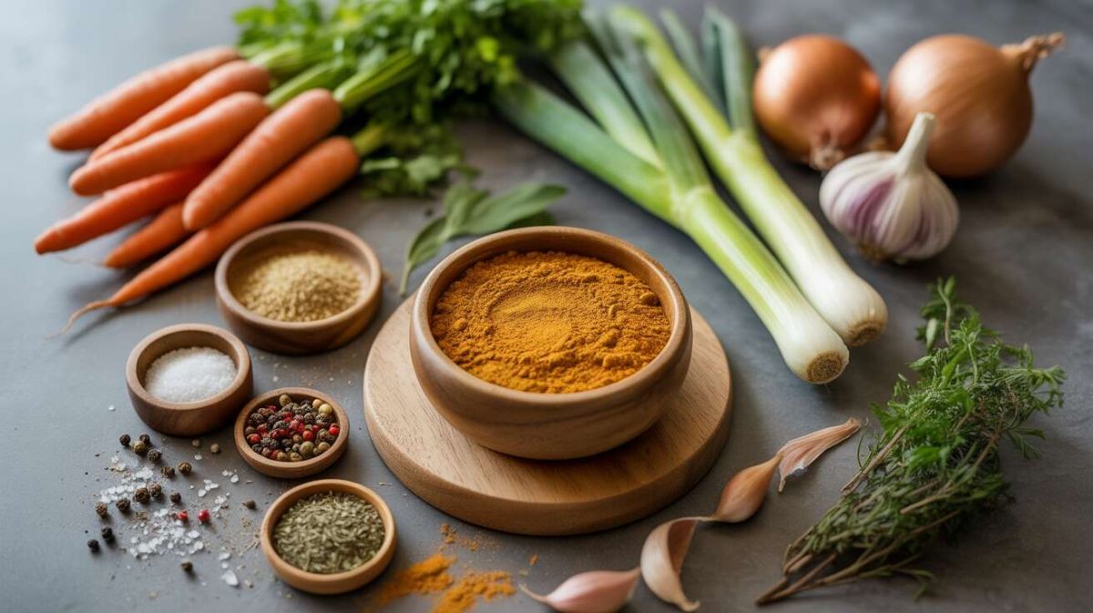 Préparez votre bouillon de légumes en poudre fait maison et savoureux