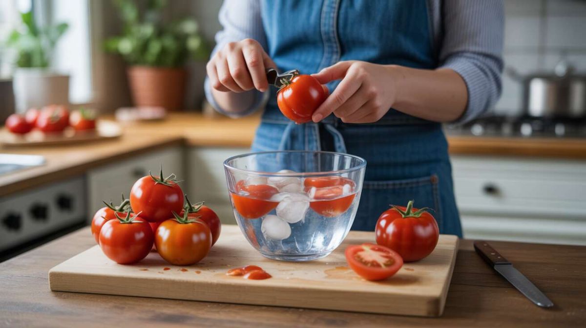 Peler les tomates sans casse : l'astuce de grand-mère révélée