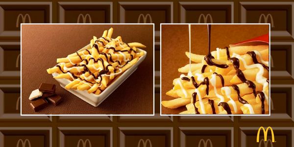 La nouvelle folie sucrée de McDonald's : des frites au chocolat au Japon