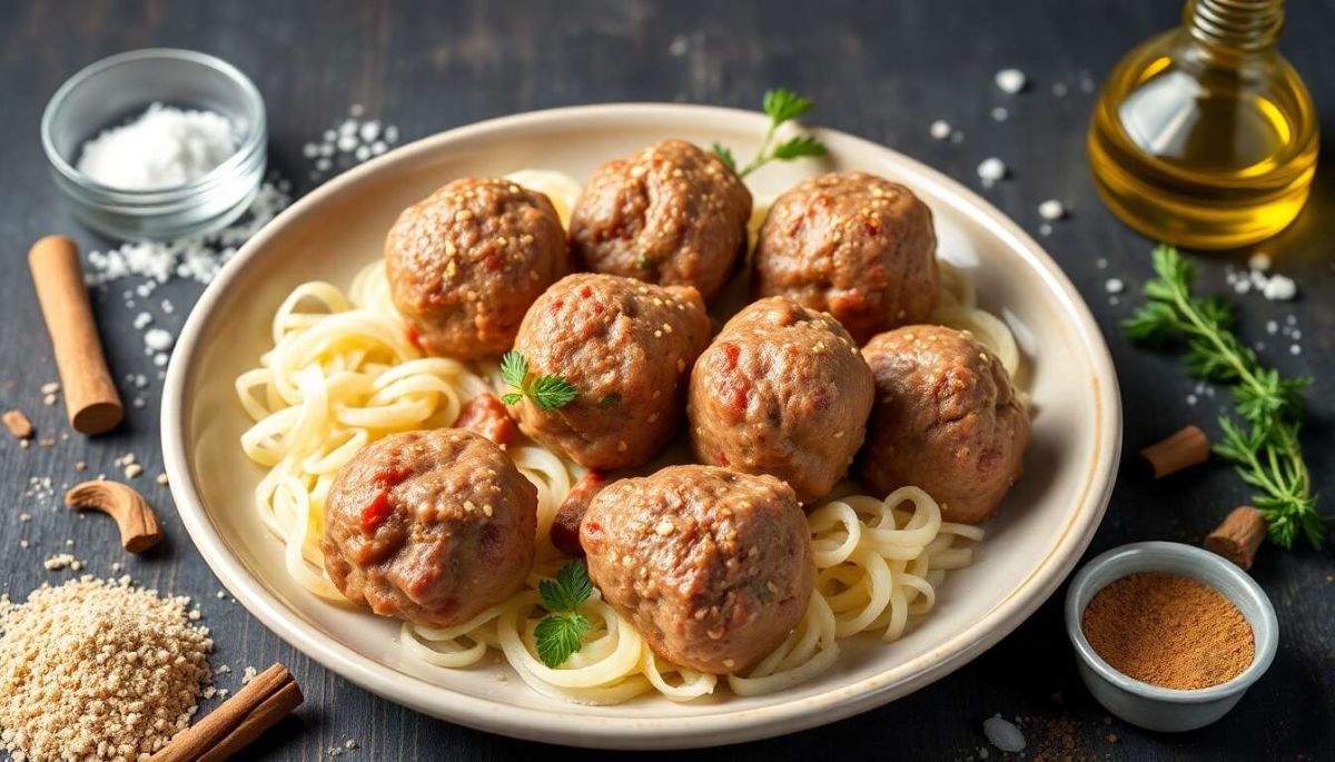 Boulettes de viande à la grecque : recette des keftedakia