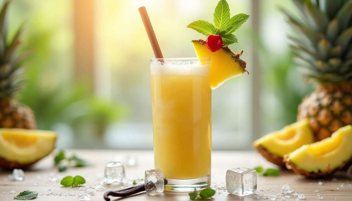 Virgin Colada légère : recette tropicale sans alcool