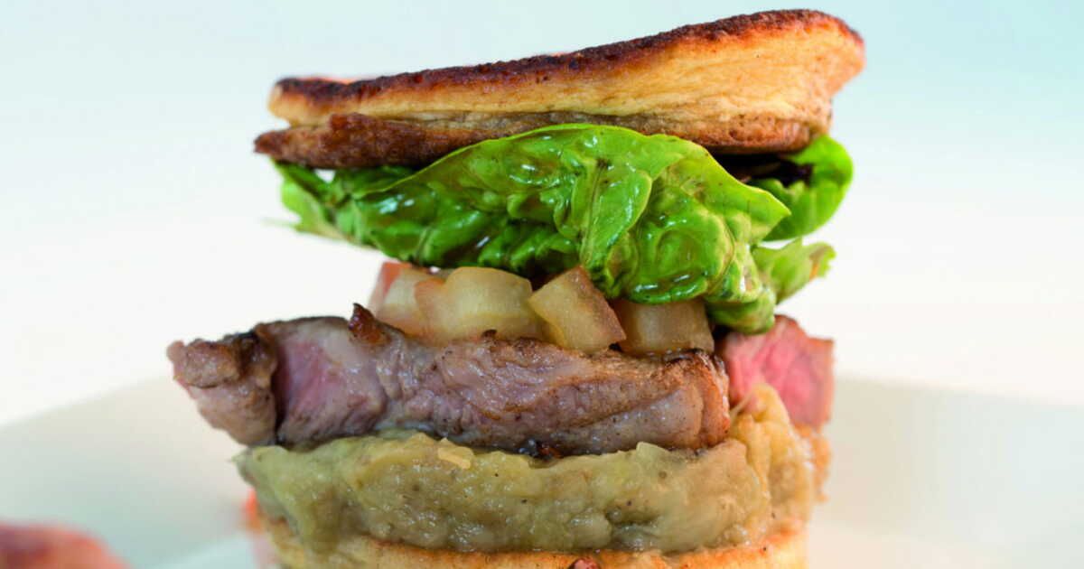 Un hamburger réinventé : le trendron de veau fait sensation