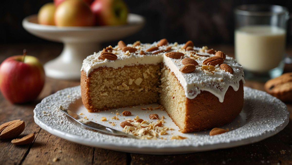 Une recette irrésistible de gâteau aux amandes sans gluten et sans lactose