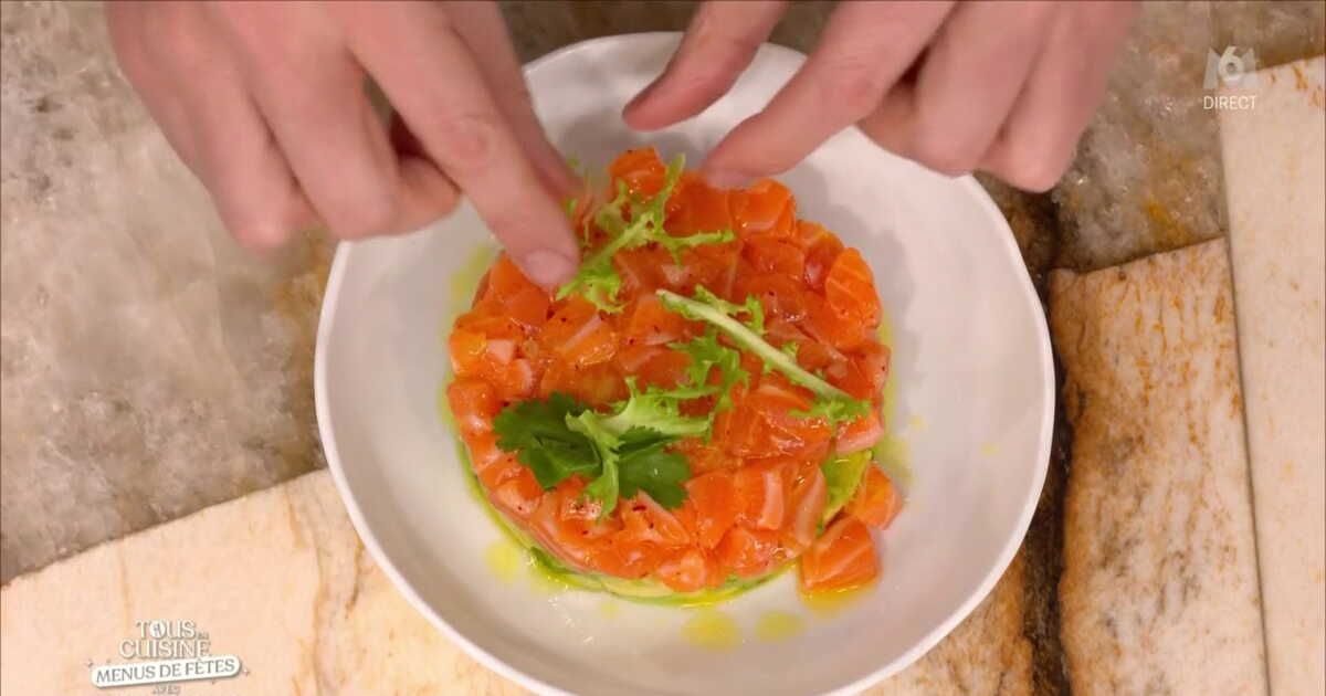 Réveillez vos papilles avec le tartare de saumon de Cyril Lignac
