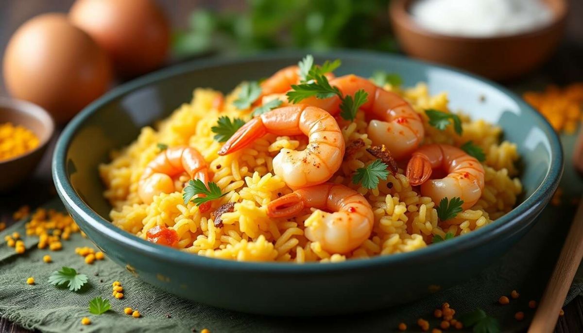 Riz aux crevettes : une escapade culinaire ensoleillée