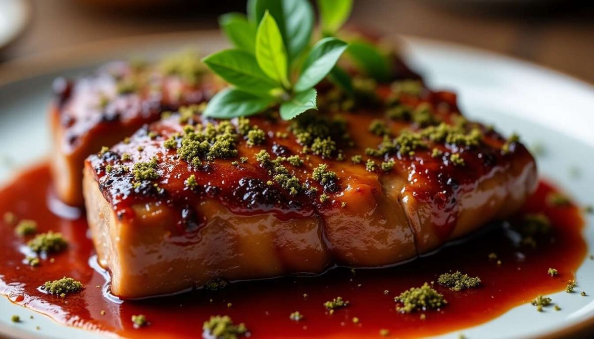 Une touche de gastronomie : magret de canard au porto