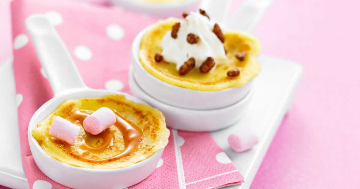 Savoureuses mini crêpes en version blinis