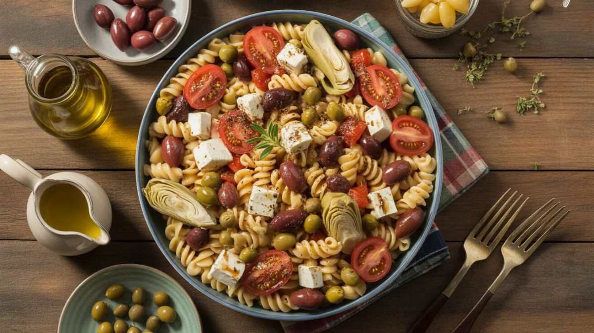 Une salade de pâtes méditerranéenne irrésistible pour vos pique-niques