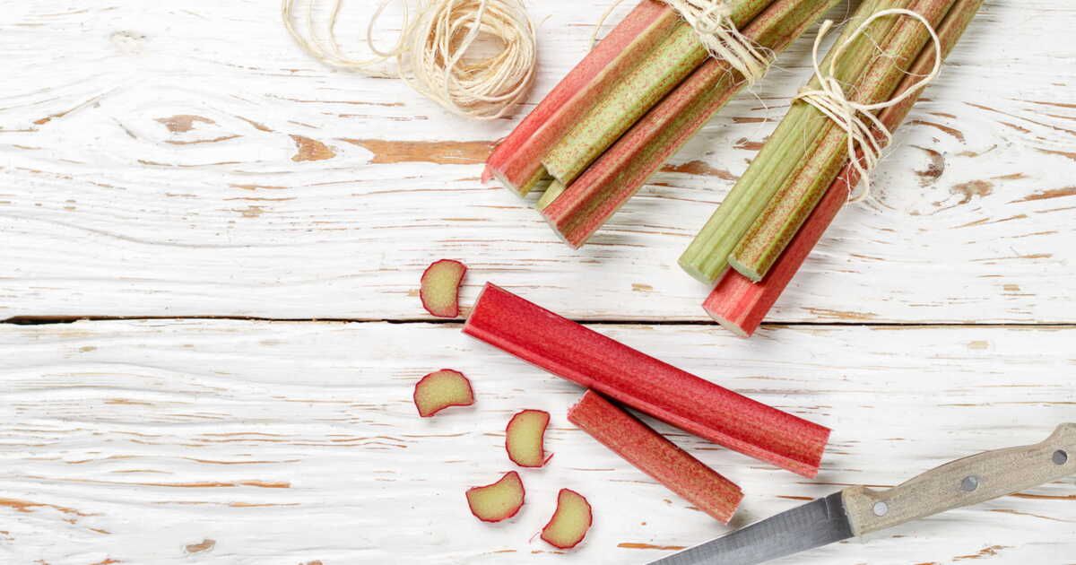 Comment congeler la rhubarbe ?