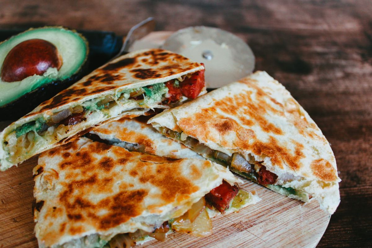 Découvrez la recette savoureuse de quesadilla de Cyril Lignac