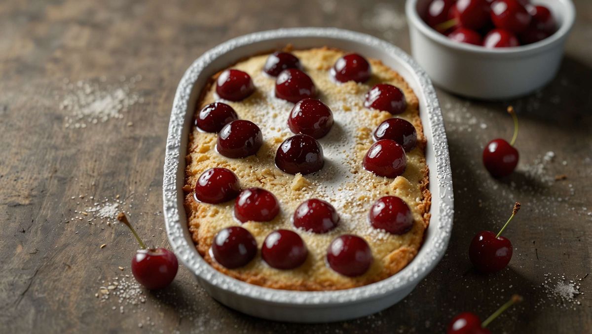 une recette de clafoutis aux cerises congelées à savourer tout au long de l'année